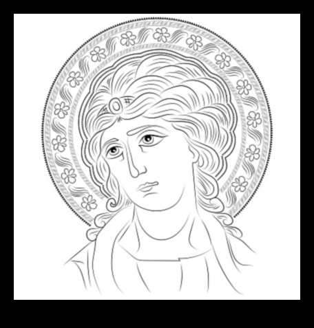 Siluetele sacre, interpretarea minimalistă a artei bizantine asupra figurilor divine 3 Siluete sacre: Reprezentând figuri sfinte în arta bizantină