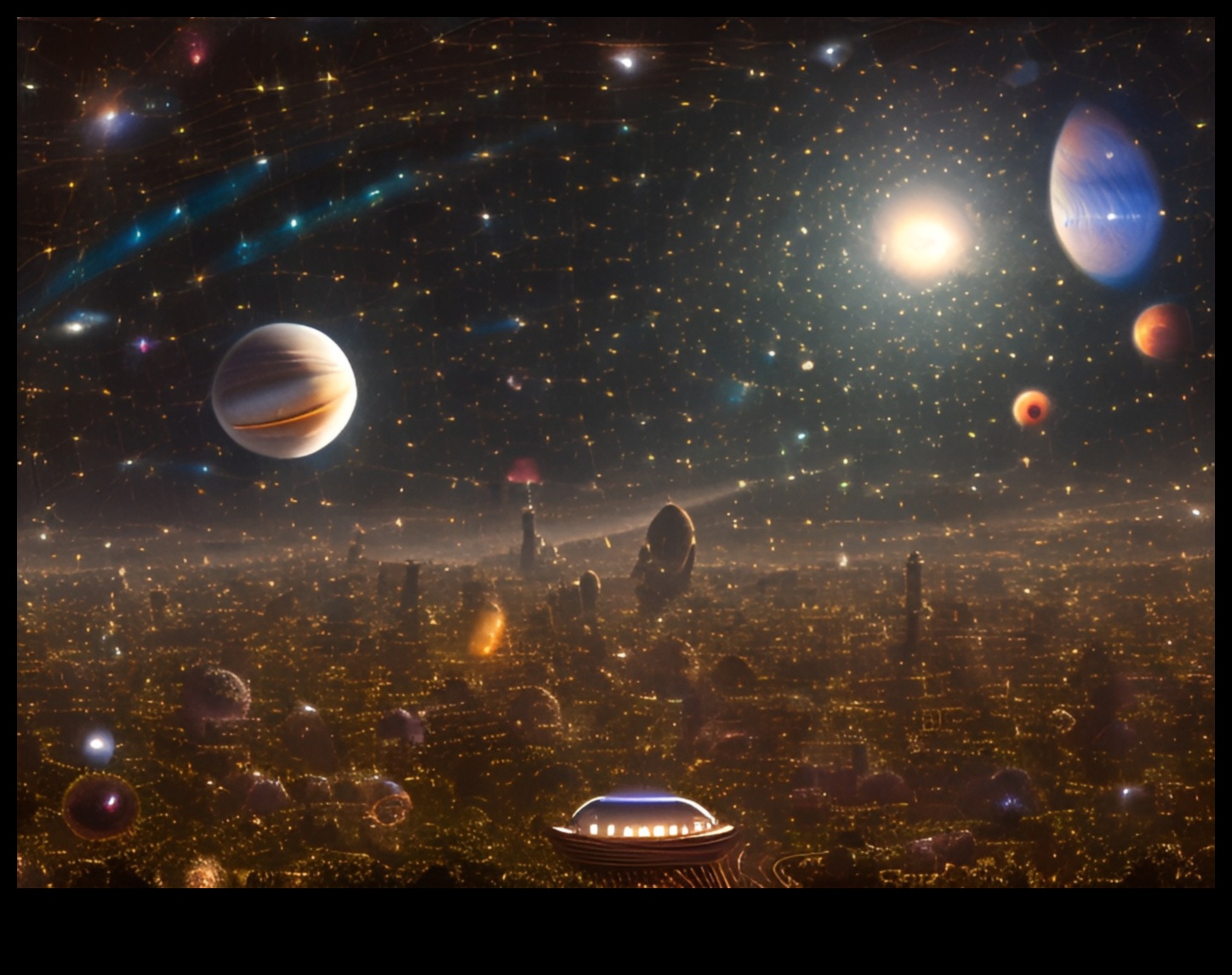 Celestial Ballet: Dansul grațios al planetelor în îmbrățișarea gravitației