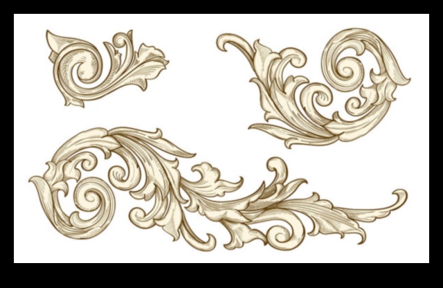 suluri aurite: desenele opulente ale manuscriselor baroc