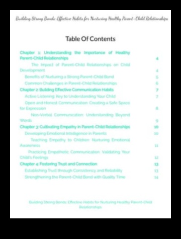 Legături înflorite care întrețin legăturile părinte-copil pentru toată viața 2 Legături înfloritoare: cultivarea legăturilor părinte-copil