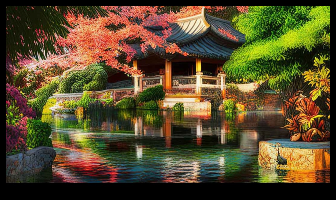 Paleta naturii Un tur al culorilor grădinii japoneze în armonie 4 Paleta naturii: culorile grădinii japoneze în armonie