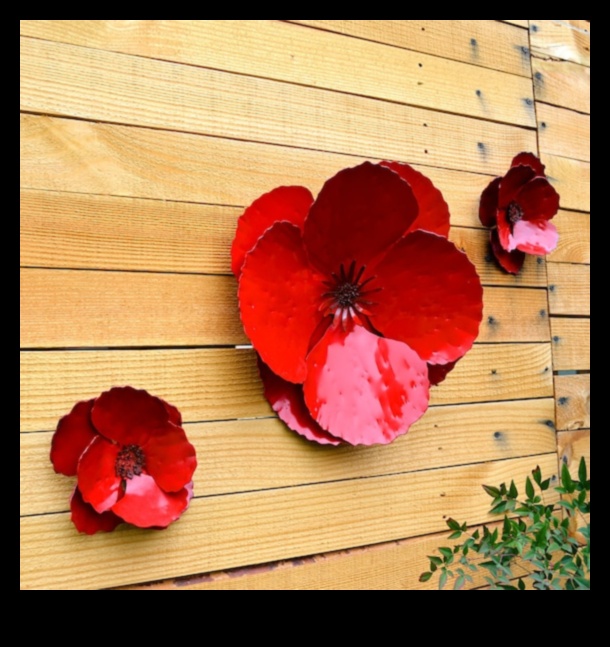 Farmecul în fiecare petală: arta accentelor în aer liber