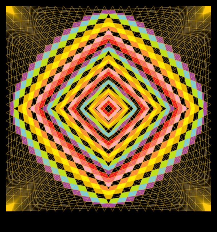 Viteza vizuală: mișcarea energică a artei abstracte pe pânză