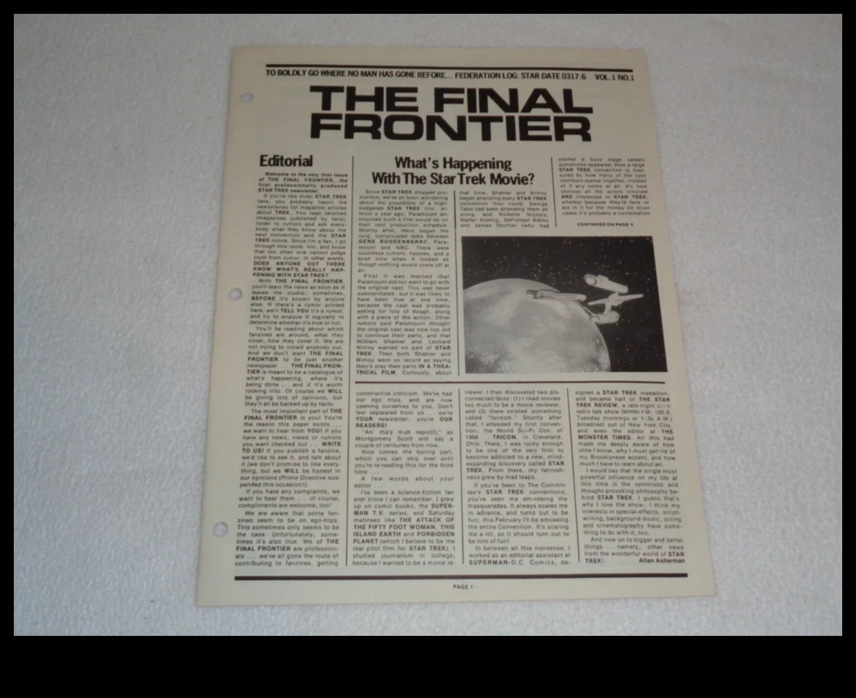 Galactic Gazette Breaking News from the Final Frontier 1 Gazeta Galactică: știri de ultimă oră în lumea spațiului cosmic