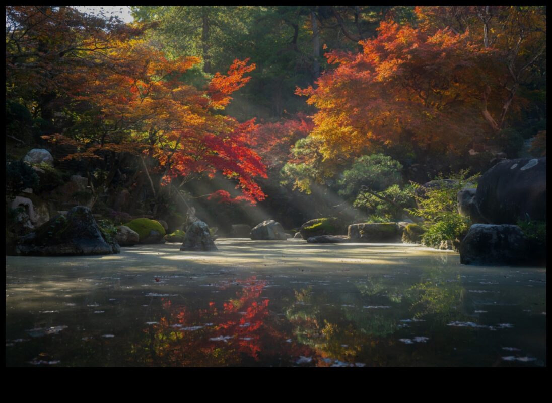 Paleta naturii: culorile grădinii japoneze în armonie