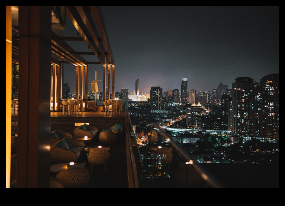 Războală pe acoperiș: adunări sociale cu vedere