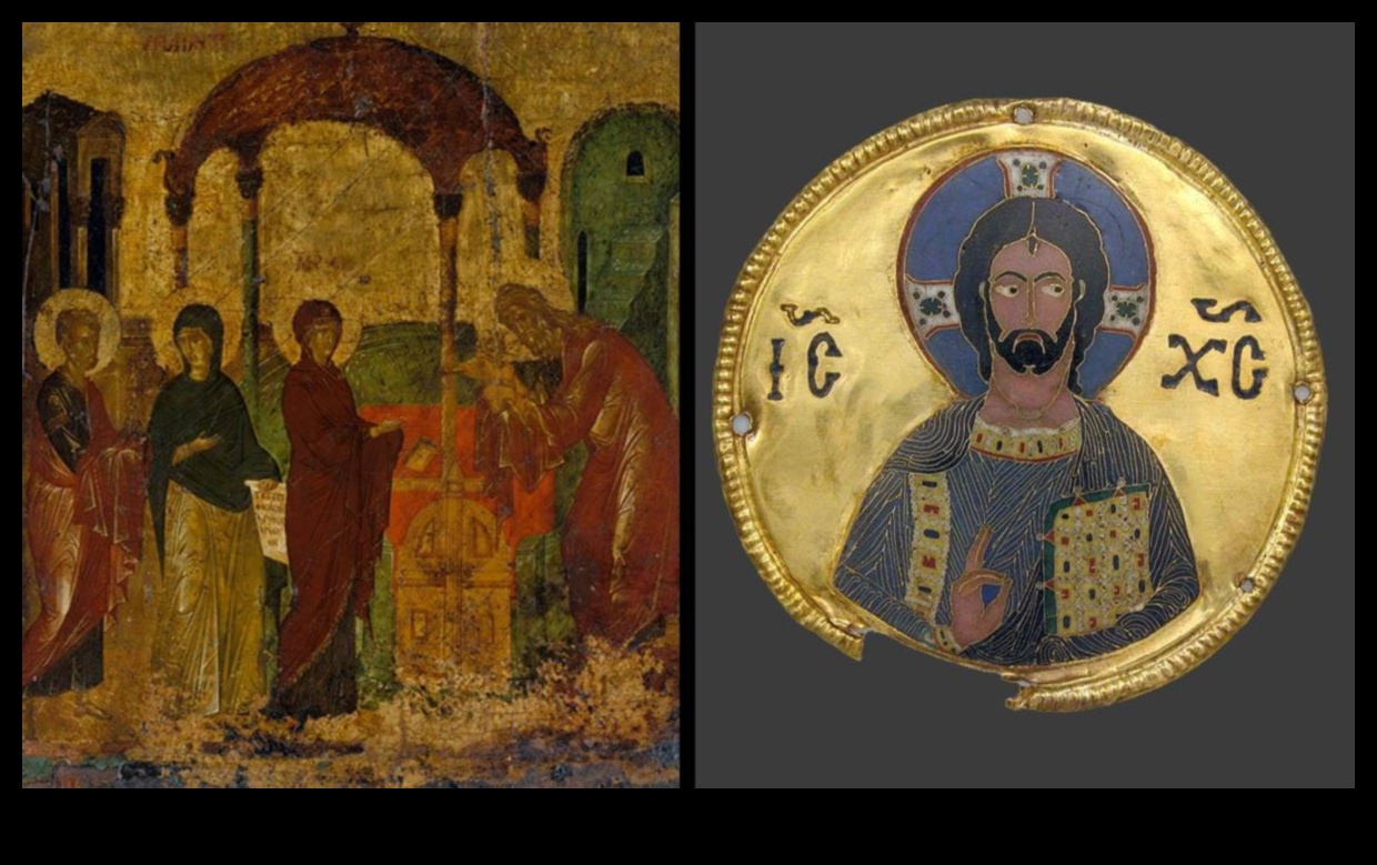 Siluetele sacre Viziunea minimalistă a artei bizantine asupra figurilor divine 1 Siluete sacre: Reprezentând figuri sfinte în arta bizantină