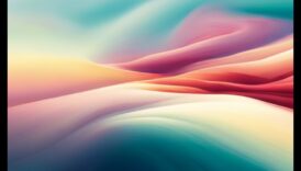 Viteza vizuală: mișcarea energică a artei abstracte pe pânză