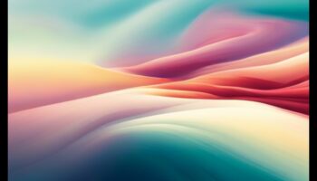 Viteza vizuală: mișcarea energică a artei abstracte pe pânză